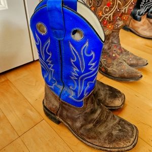 old West Boys Boots size 5
